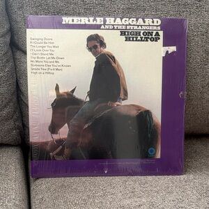 Merle Haggard Capitol Vinyl Record with original plastic